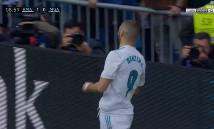 Benzema e kalon në epërsi Real Madridin [Video]