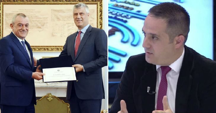 Deputeti i LDK-së kritikon Thaçin për medaljen që ia ndau kryeparlamentarit të Shqipërisë