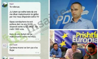 Mobilizimi i orëve të fundit i PDK-së në Prishtinë: E kemi mundësinë historike me rrëzu Shpendin