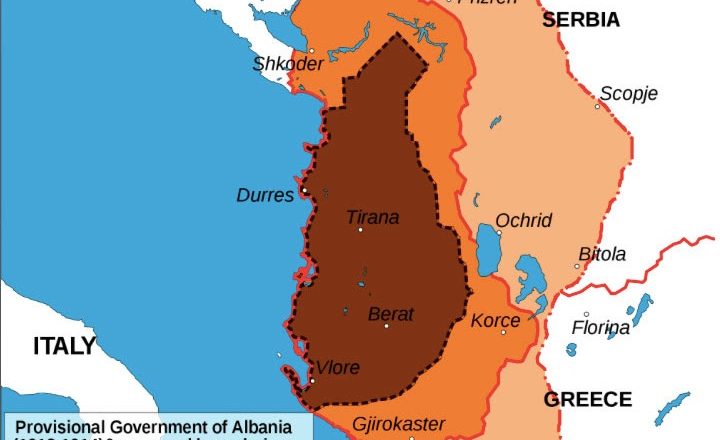 Prishtina nuk përfshihej në hartën e propozuar nga qeveria e Ismail Qemalit