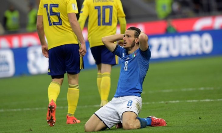Italia mbetet jashtë Botërorit “Rusia 2018”, kualifikohet Suedia