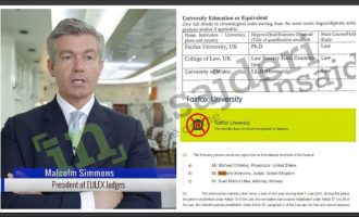Gjyqtari që po akuzon EULEX-in mashtroi me doktoraturë false