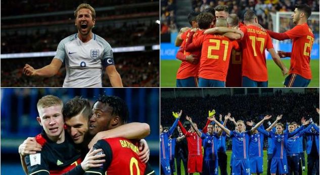 Kombëtaret evropiane që janë kualifikuar deri më tani për Kupën e Botës