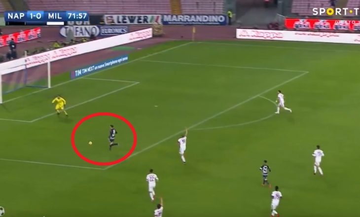 Shënohet goli i dytë në takimin Napoli – Milan [Video]