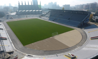 Pamje mbreslënëse nga stadiumi i Prishtinës, ja kur pritet të jetë i gatshëm (Foto)