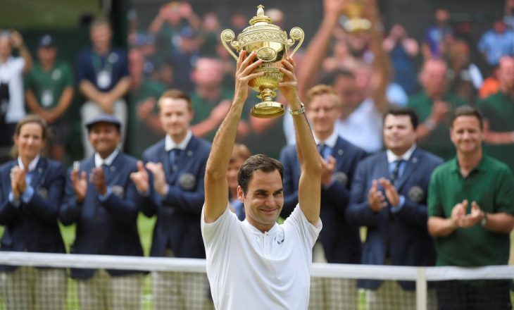 Roger Federer zgjedhet personaliteti sportiv i vitit