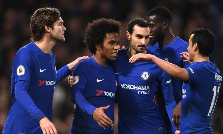 Notat e lojtarëve: Chelsea 5-0 Stoke City [Foto]