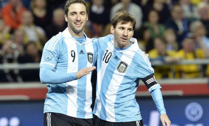 Messi kërkon Higuainin tek Argjentina