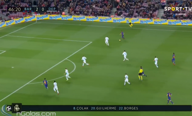Barcelona me aksion tiki-taka, shënon golin e tretë [Video]