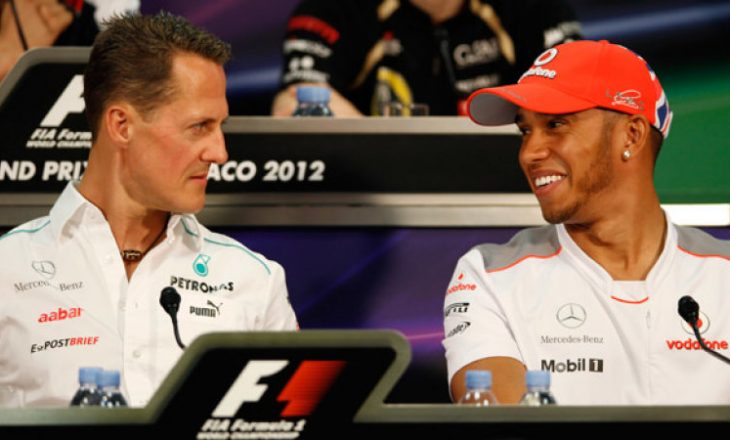 Hamilton me mesazh prekës për Schumacherin