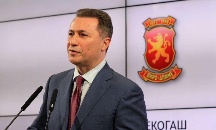 Gruevski dorëhiqet nga drejtimi i VMRO-së