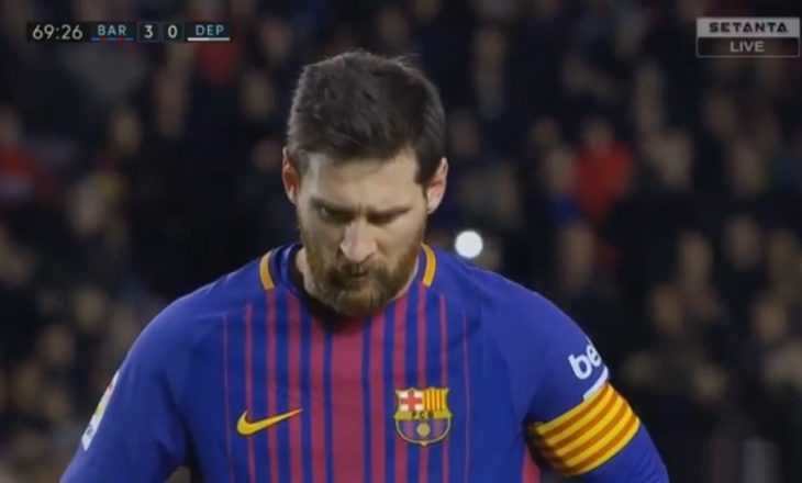 Penallti për Barcelonën – dështon Leo Messi [Video]