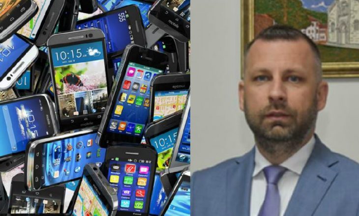 Ministria e zv.kryeministrit serb blen telefona mobil nga një kompani e printimit  