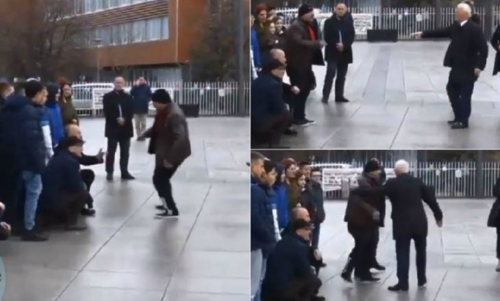 Qytetari që nuk u lejua të fotografohet me Haradinajn dhe bezdisi këshilltarin teksa vraponte