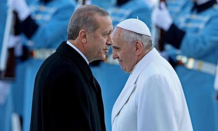Pas 60 vjetëve – për herë të parë një lider turk viziton Vatikanin