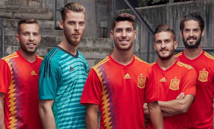 Grupi i futbollistëve dhe formacioni i mundshëm i Spanjës në Kupën e Botës, Rusi 2018