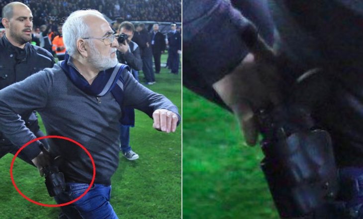 Merret vendim për Presidentin e PAOK – ai kërcënoi gjyqtarin me pistoletë
