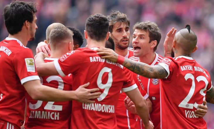 Bayerni e shkatërron Dortmundin, një fitore larg titullit