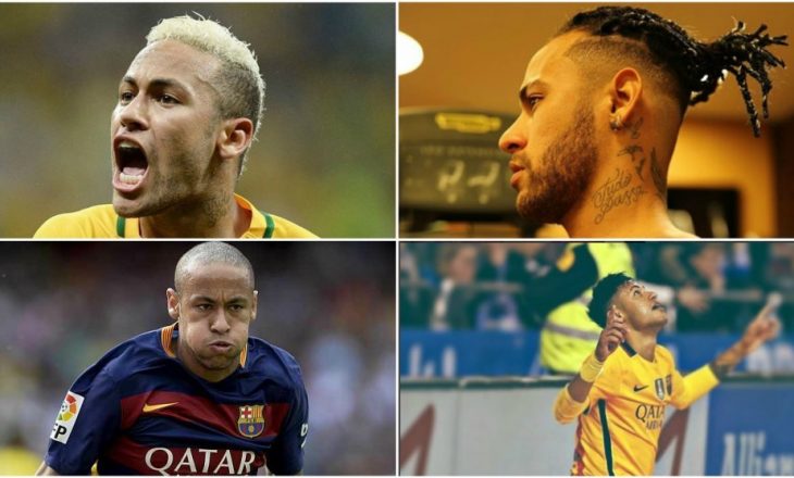 Frizurat e Neymar ndër vite (Foto)