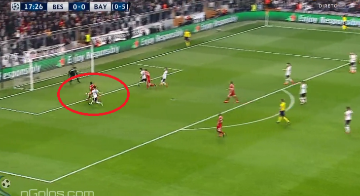 Besiktas – Bayern Munich, është shënuar goli i parë