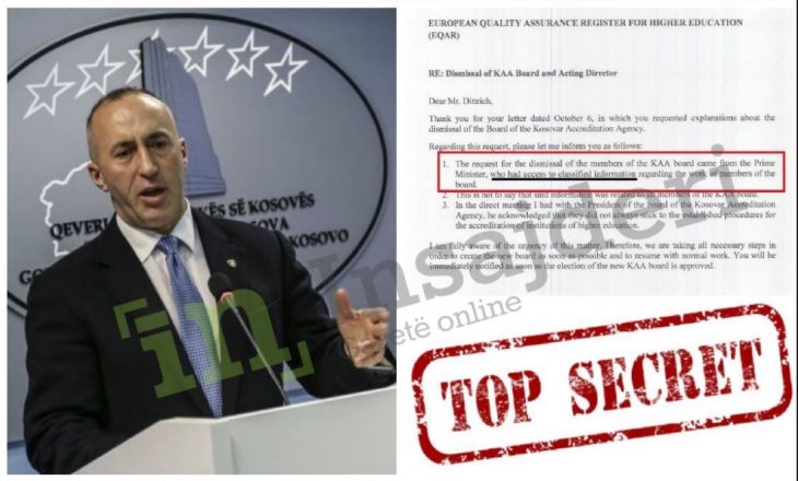 “Informacionet sekrete” të kryeminsitrit që quan në përjashtimin e Kosovës nga EQAR