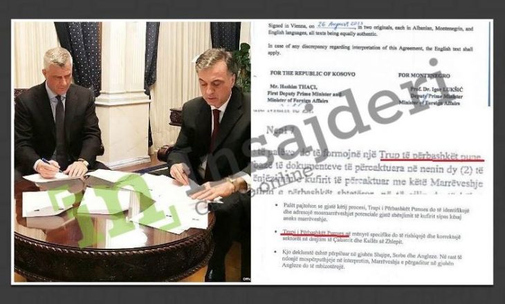 Manipulimi i Thaçit me demarkacion – Si e shiti si zotim të ri nenin e marrëveshjes 2015