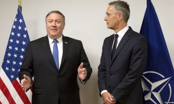 Pompeo arrin në Bruksel për takimin e parë të NATO-s si kryediplomat i SHBA-së