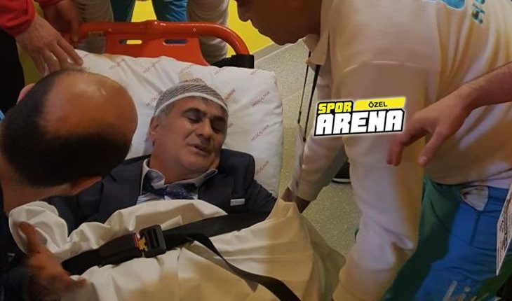 Trajneri i Besiktasi në spital – momenti kur është goditur në kokë (VIDEO/FOTO)