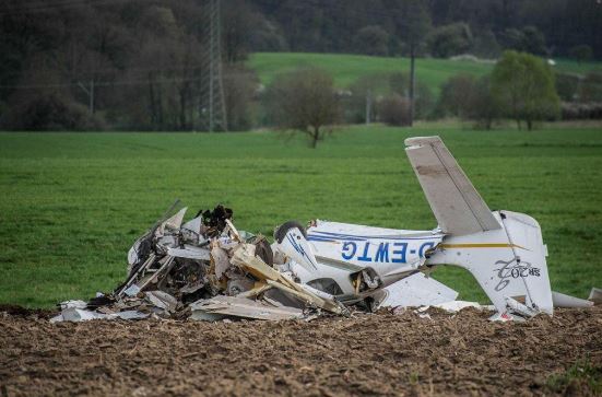 Përplasen dy aeroplanë në ajër në Gjermani