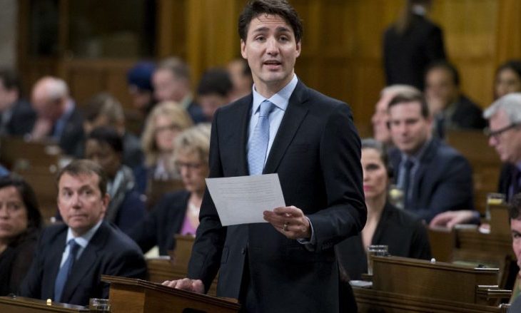 Trudeau mbështet sulmet ajrore kundër Assadit