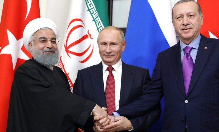 Presidentët e Turqisë, Iranit dhe Rusisë zotohen për një gjë