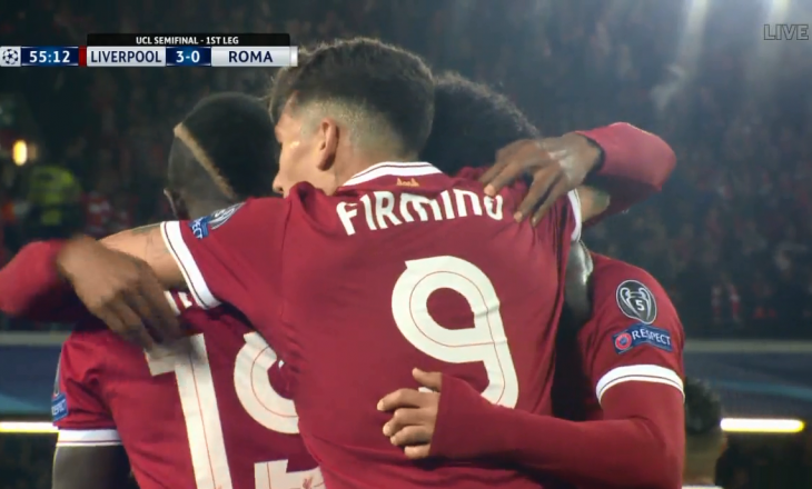Goli i katërt në ndeshjen Liverpool – Roma, sërish protagonist Salah