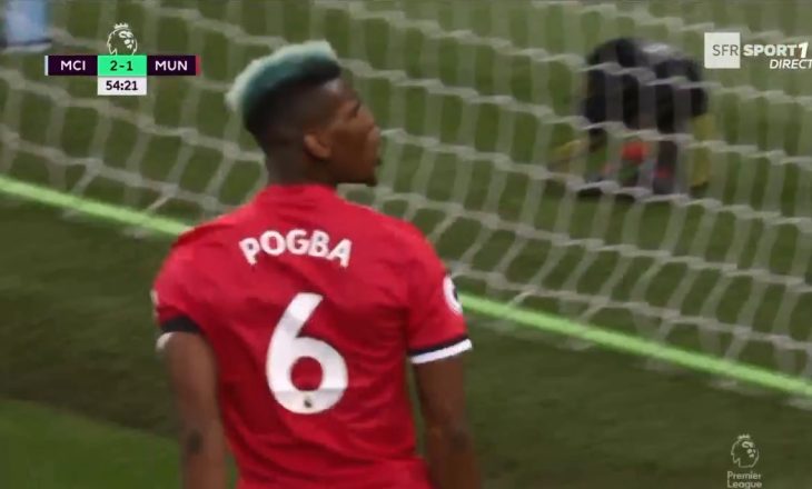 Manchester United shtang Cityn, Pogba shënon dy herë për dy minuta [Video]