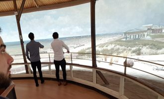 Panorama Mestag tregon si dukej Haga 150 vjet më parë