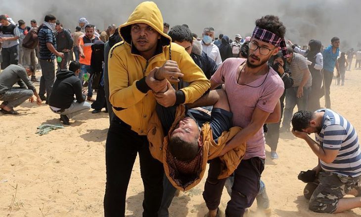 Gaza, 54 të plagosur në gjendje kome