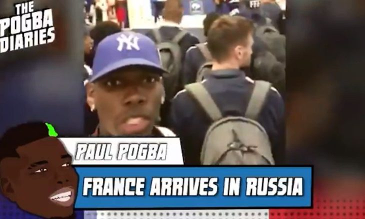 Ditari i Paul Pogba – Franca mbërrin në Rusi (Video)