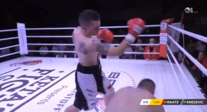 Adrian Maliqi tri herë nokauton serbin Knezhevic (VIDEO)