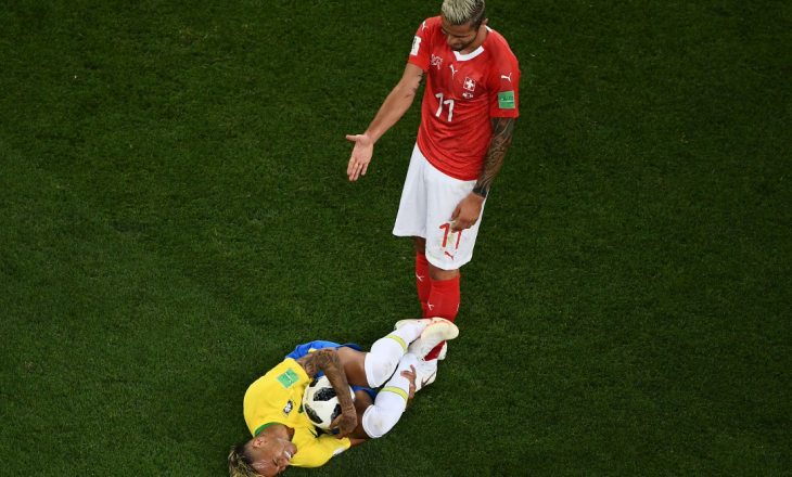 Valon Behrami kërcënohet pas ndeshjes kundër Brazilit