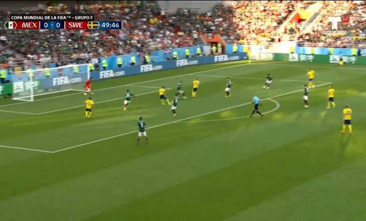 Gol në ndeshjen Meksikë – Suedi [Video]