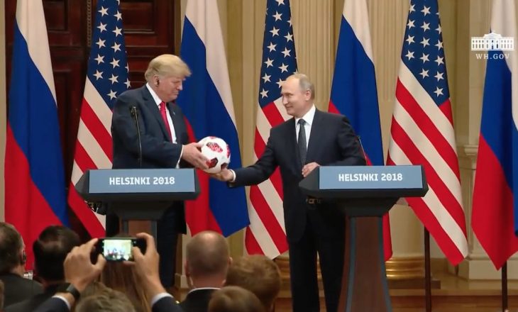 Putin, Trumpit: Topi është në dorën tënde