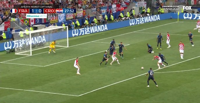 Kroacia ‘bombardon’ Francën – barazon rezultatin në finale