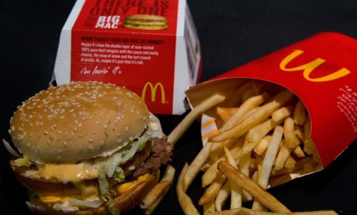 286 persona pësojnë infeksion nga sallata e McDonald’s