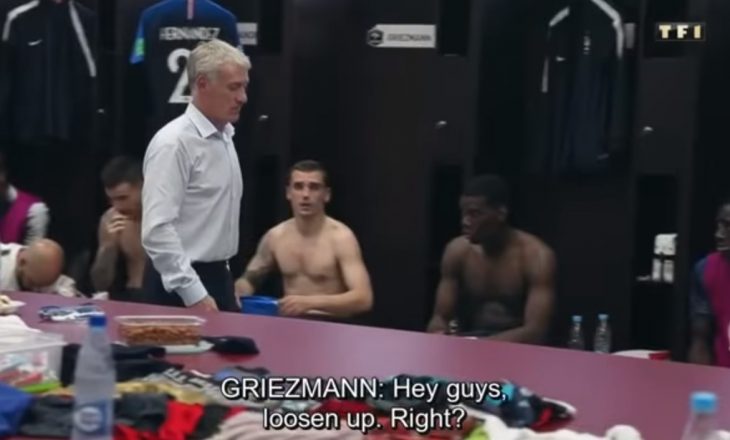 Fjalimi i Deschamps, Pogba e Griezmann në finale ndaj Kroacisë, që i frymëzoi francezët drejt triumfit (VIDEO)