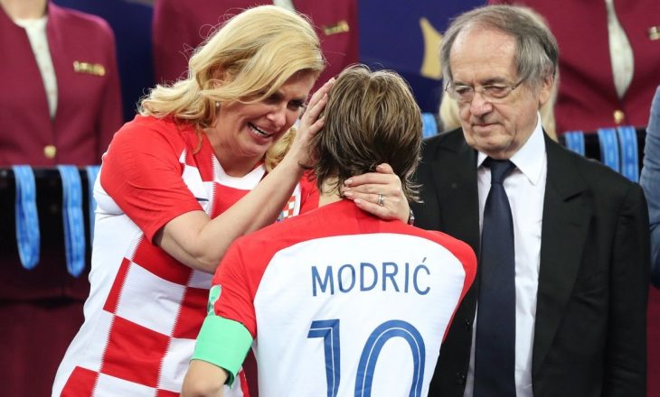Momenti emocionues, Modric nuk mund të flasë