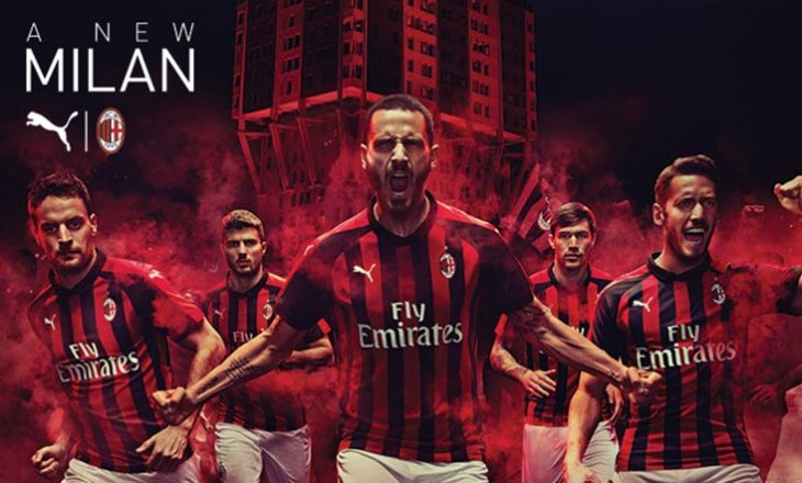 Milan ndau rrugët me Adidasin – prezantohen fanellat me sponsorin e ri