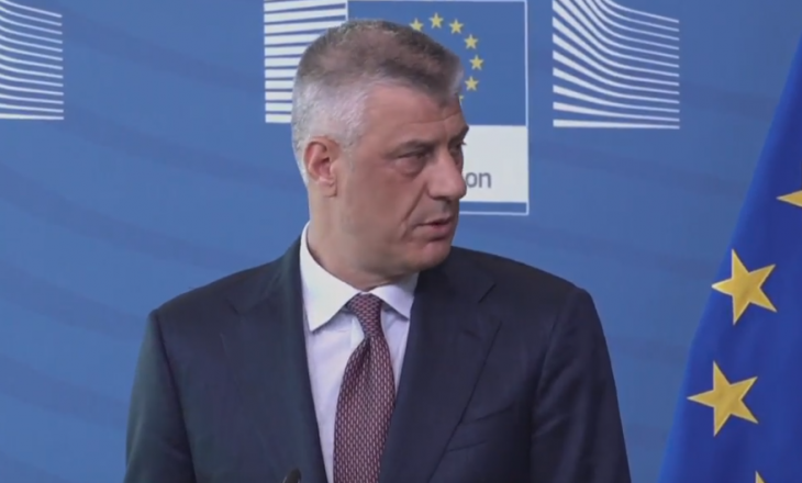 Thaçi për heqjen e vizave: Nuk është dhuratë nga BE, por punë e Kosovës  