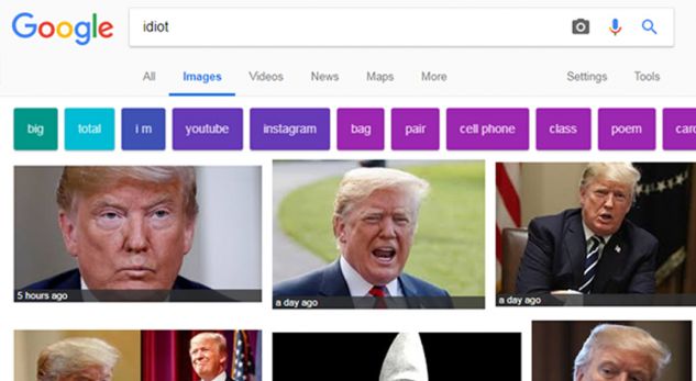 Google e njeh si idiot Trumpin, mund ta provoni me një klikim