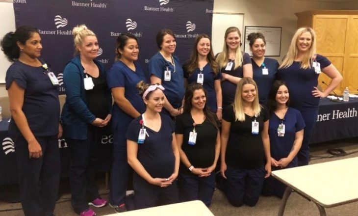 Rastësia e çuditshme, spitali i Arizonës me 16 infermiere shtatzëna