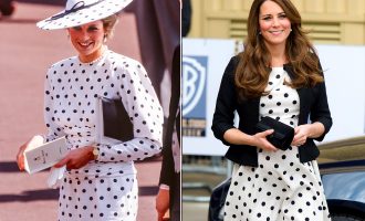 Të gjitha herët kur Kate Middleton ka “kopjuar” look-un e Dianës