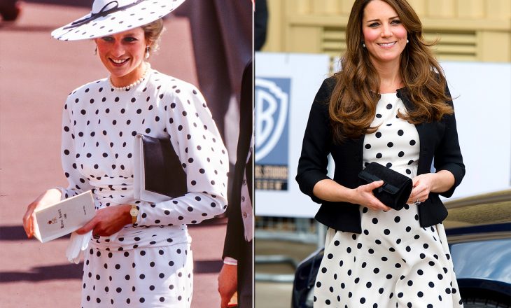 Të gjitha herët kur Kate Middleton ka “kopjuar” look-un e Dianës